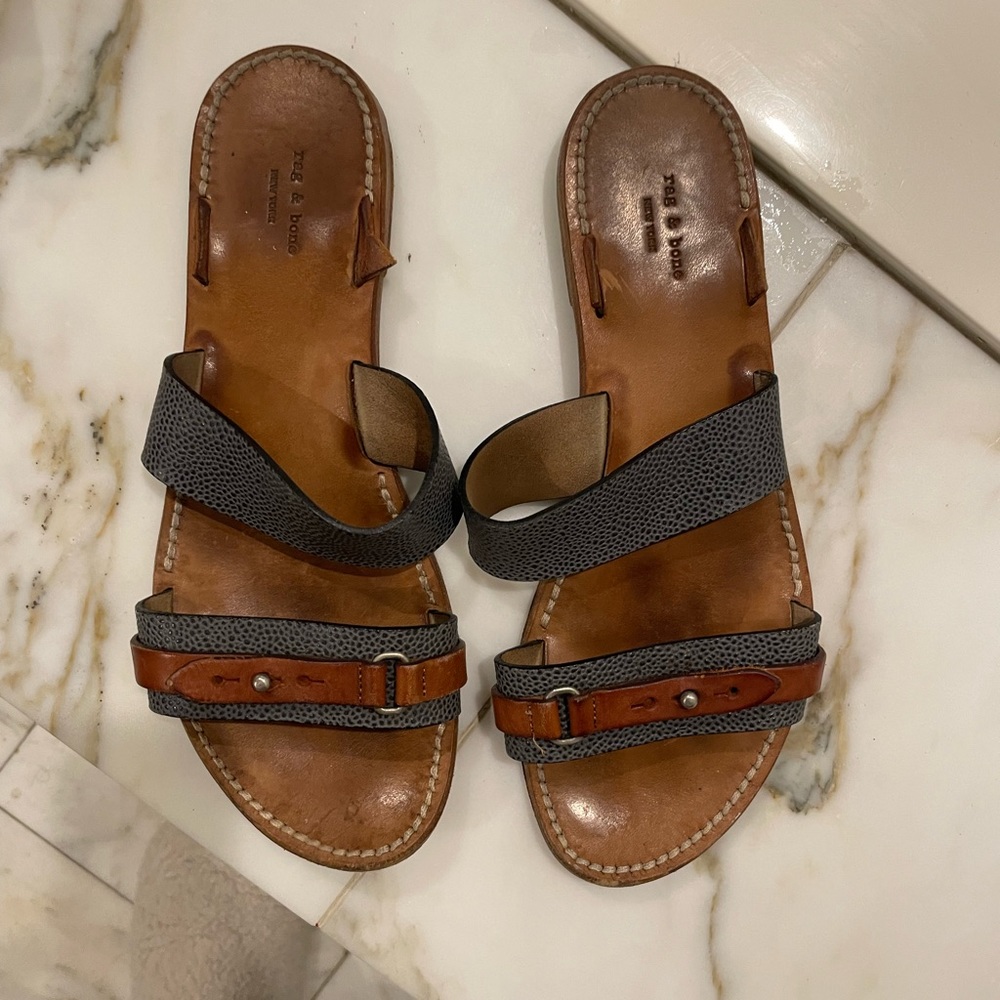 Rag and Bone slide sandals